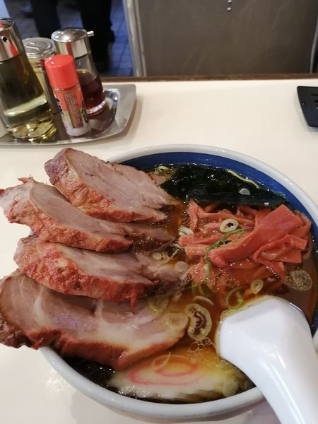 「チャーシュー麺」@蓬来軒 本店の写真