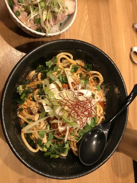 「坦々まぜそば」@つけめん・まぜそば むじゃきの写真