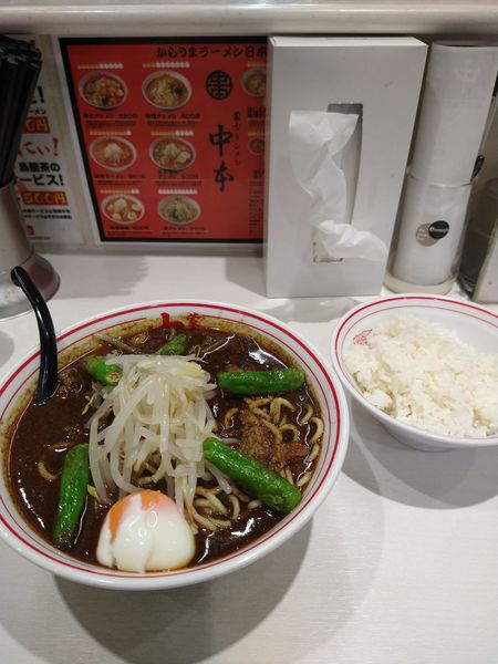「和風黒北極　1000円」@蒙古タンメン 中本 川崎店の写真