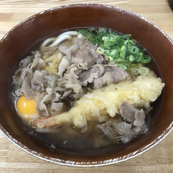 「肉玉天(¥610)」@松屋の写真