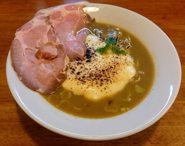 「燻製カキのチーズらぁ麺【期間・数量限定】」@らぁ麺はうす Sumika0の写真