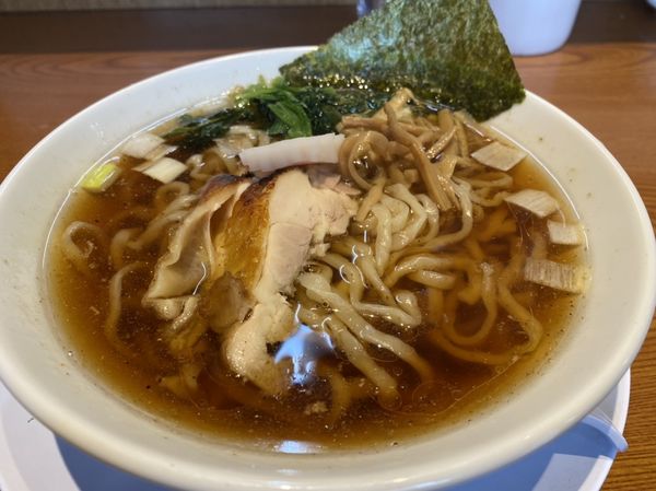 「醤油ラーメン(800円)」@らぁめん 生姜は文化。の写真