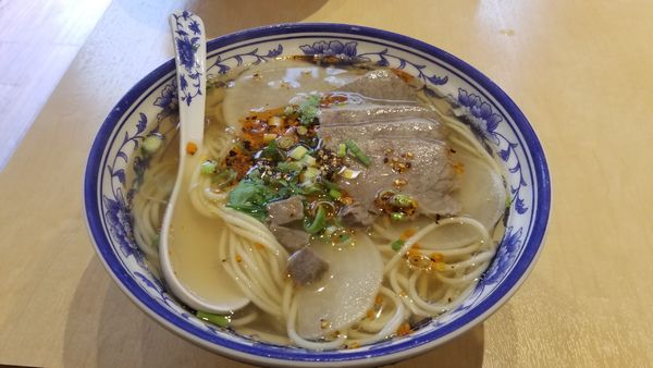 「蘭州ラーメン」@中国蘭州牛肉拉麺 蘭少爺の写真