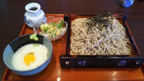 「とろろ蕎麦、大盛」@竹前の写真