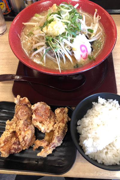 「濃厚タンメン ＋ でっからセット」@小江戸タンメン 蔵之介の写真