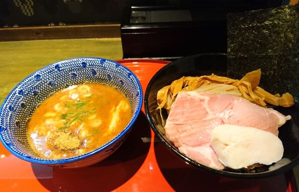 「豚骨魚介つけ麺 並盛」@麺屋 食べいろの写真