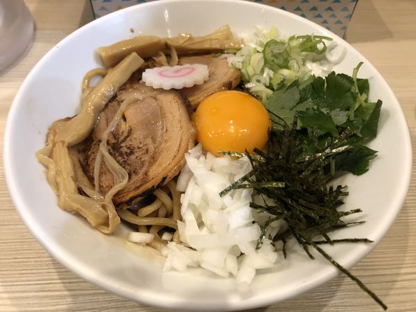 「汁なし油そば」@麺場 風天の写真