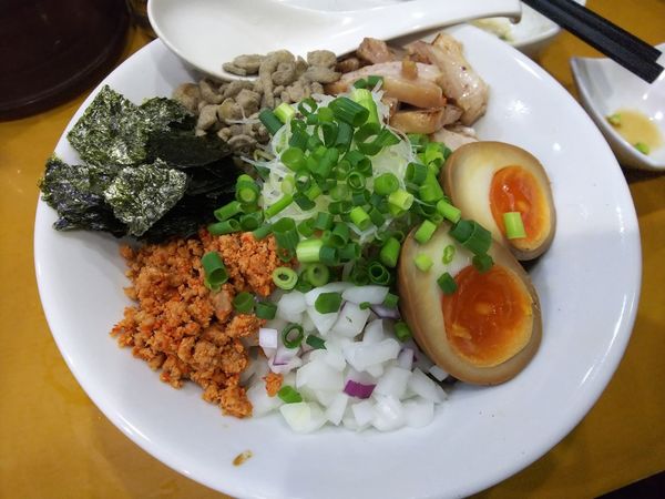 「【限定】煮干し油そば　850円」@麺屋 扇 SENの写真