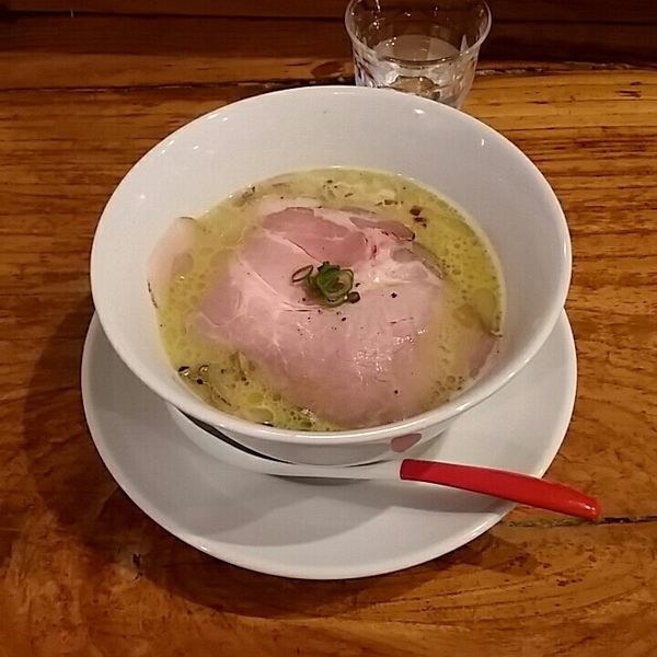 「● 牡蠣出汁soba 900円」@中華そば 先崎の写真