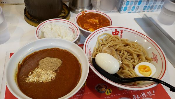 「カレーつけ麺830円【辛さ５倍】」@蒙古タンメン 中本 大宮店の写真