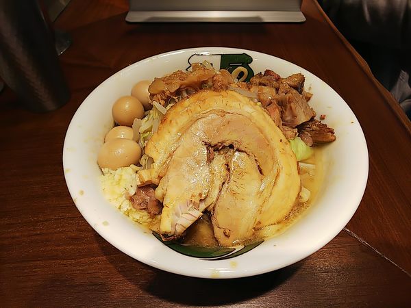 「雷そば（並）」@ラーメン 雷 東京本丸店の写真