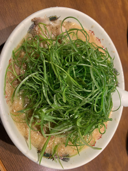 「ネギラーメン背脂多め」@来来亭 鎌倉台店の写真
