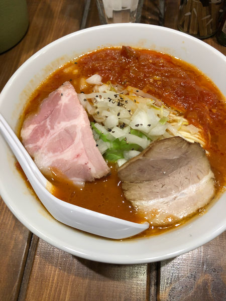 「トマトラーメン」@カッパラーメンセンターの写真