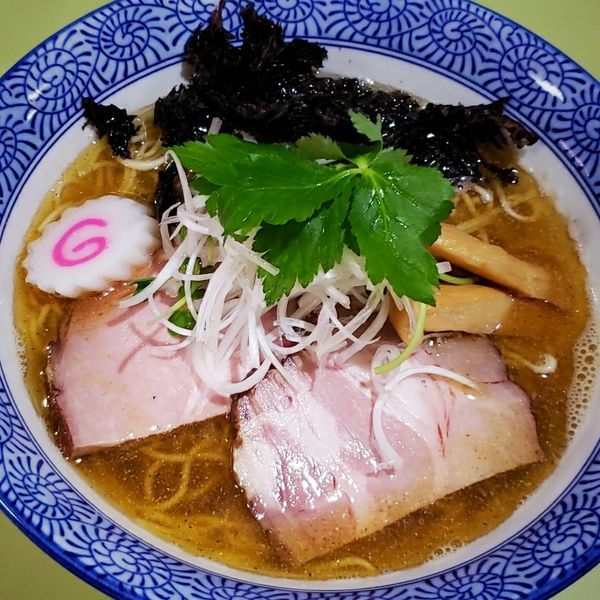 「さんま節の塩そば 820円」@溝ノ百合の写真