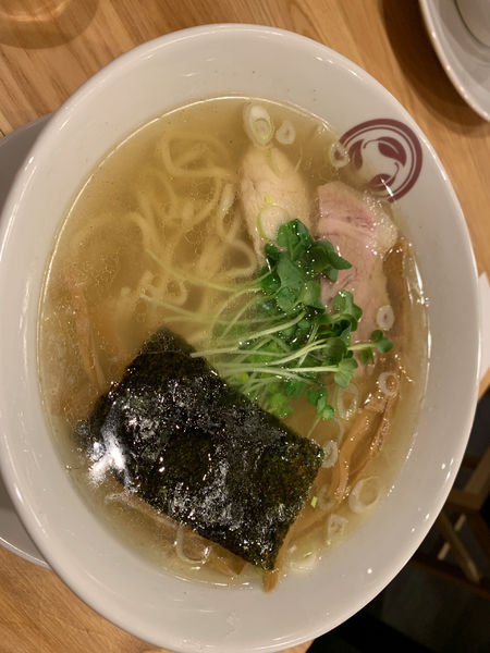 「塩ラーメン　大盛」@らーめん 一葉の写真