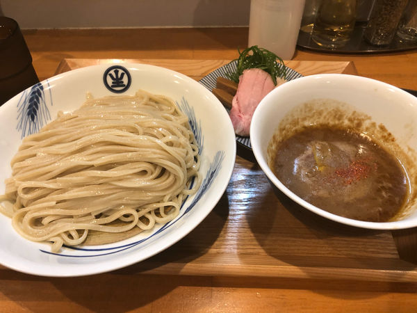 「濃厚煮干しつけそば」@中華蕎麦 生るの写真