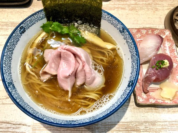 「煮干しそば 淡口(ｳｽｸﾁ) ￥850」@中華そば 四つ葉の写真