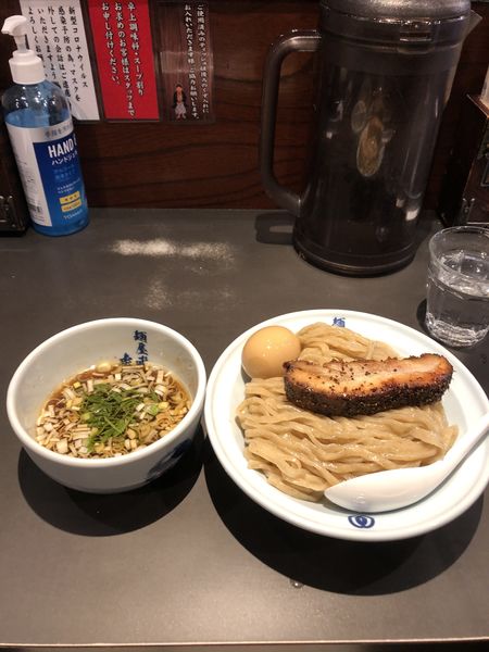 「虎嘯つけ麺（大盛）」@麺屋武蔵 虎嘯の写真