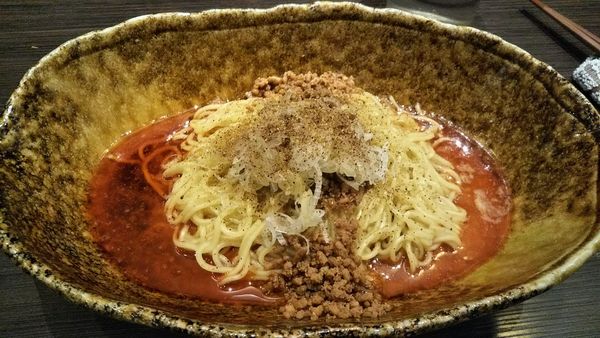 「汁なし担々麺　4辛」@中華そば くにまつ 本店の写真