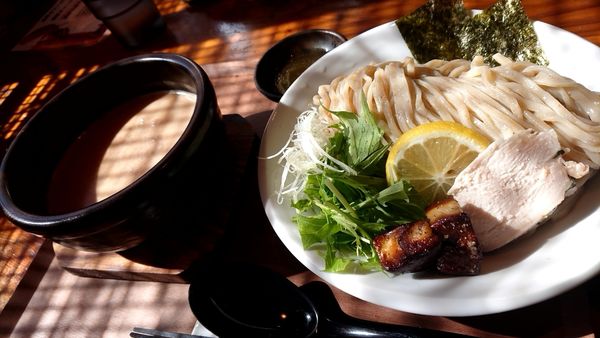 「濃厚甘海老の塩トリュフつけ麺【数量限定】」@ヌードル 麺和の写真