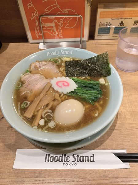 「TOKYO味玉中華そば980円」@Noodle Stand Tokyoの写真