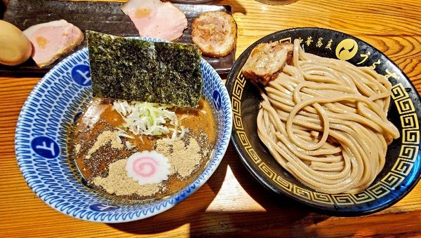 「特製つけ麺(小)」@中華蕎麦うゑずの写真