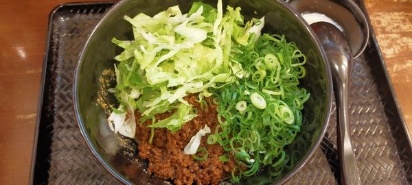 「汁なし担々麺」@広島式 汁無し担担麺 湯島ひよこ堂の写真