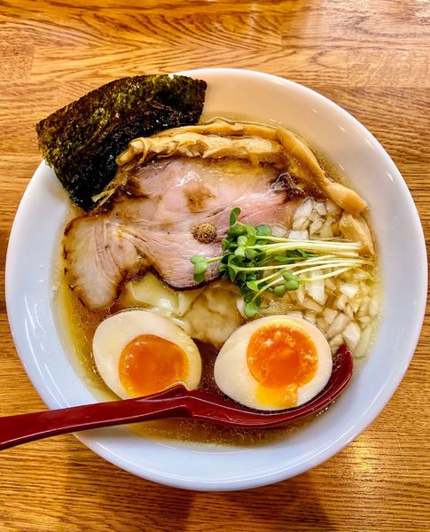 「中華そば(醤油) + 味玉」@中華そば JUN-CHANの写真