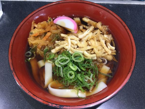 「天ぷらきしめん(¥530)」@壷屋 豊橋駅店の写真