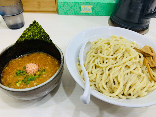 「海老つけ麺」@EBIKURA 渋谷店の写真