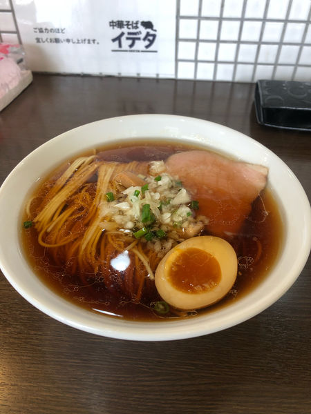 「醤油らーめん800円」@中華そばイデタの写真