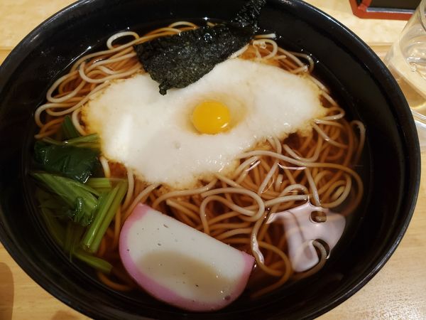 「山かけそば470円」@小諸そば 九段下駅前店の写真