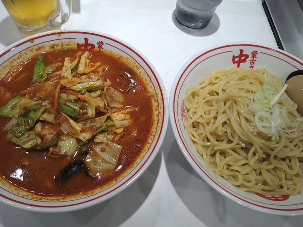 「冷し味噌やさい 野菜増し 味玉」@蒙古タンメン 中本 錦糸町店の写真