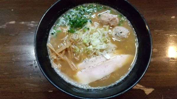 「純鶏白湯(醤油)750円」@鶏々 TORIDORIの写真