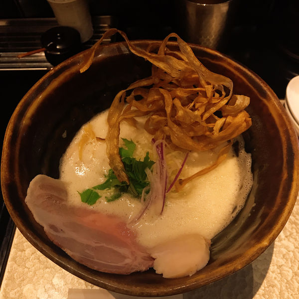 「鶏soba」@鶏soba 座銀 肥後橋本店の写真