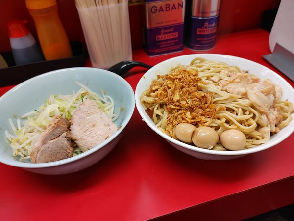 「大・ゆず汁なし(アブラ)¥1030」@ラーメン二郎 中山駅前店の写真
