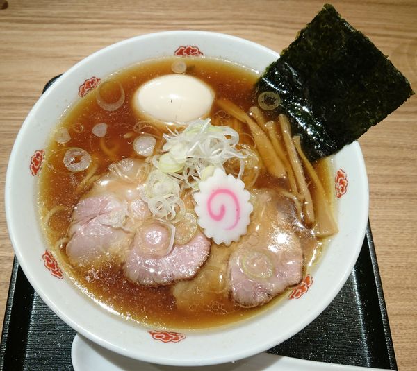 「味玉中華そば」@虎ノ門 勝本の写真