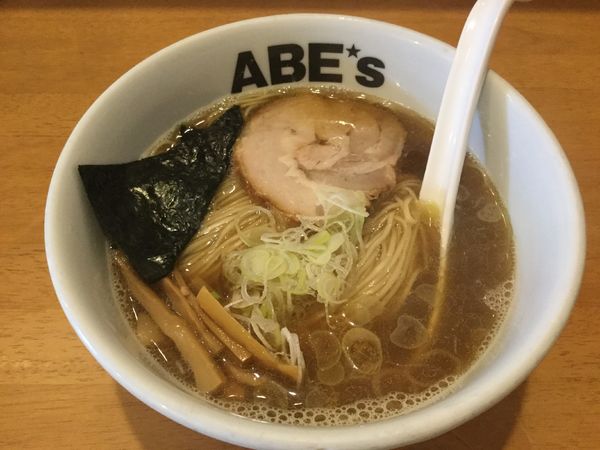 「煮干しラーメン(¥800)」@ラーメン ABE'sの写真