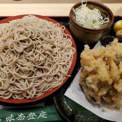 きのこのかき揚げつけ天