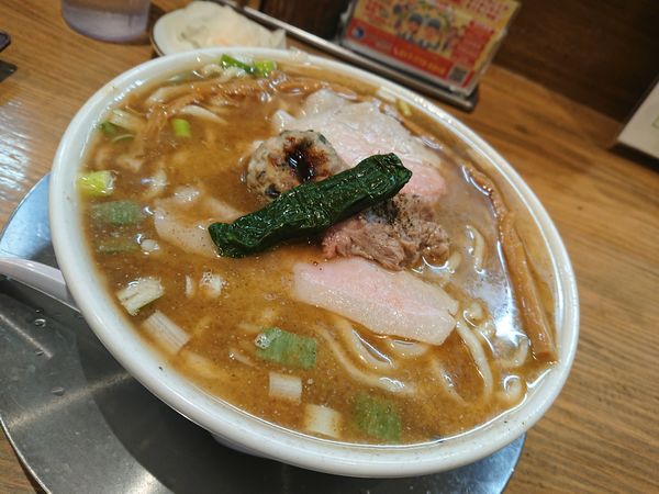 「限定 秋刀魚出汁中華そば 潮 780円」@中華そば ひらこ屋 㐂ぼしの写真