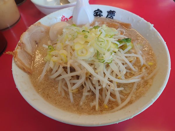 「味玉らーめん」@らーめん弁慶 浅草本店の写真