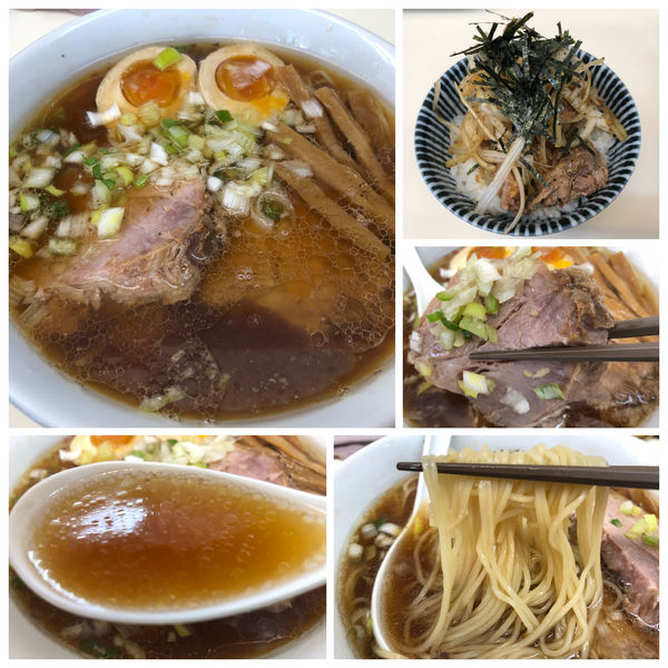 「特製ラーメン 850円 豚まぶしご飯250円」@中華そば ふくみみの写真