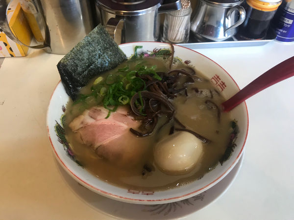 「メロディーラーメン味玉」@メロディー 本店の写真