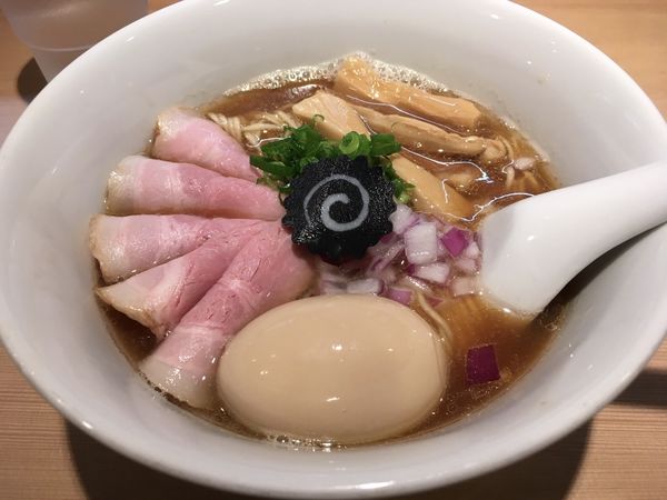 「特製のどぐろソバ」@らぁ麺 はやし田 新宿本店の写真