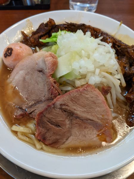 「ラーメン（小）+パイカ」@ウチデノコヅチの写真