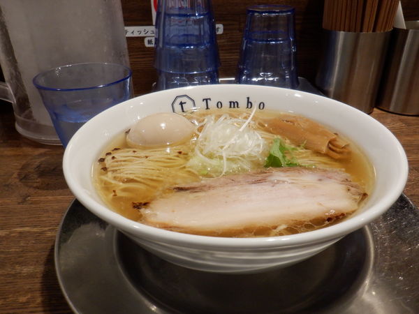 「味玉汐の旨味ソバ」@Tomboの写真