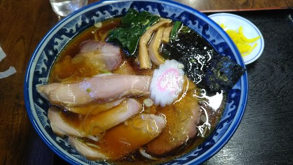 「チャーシュー麺 950円」@手打ちラーメン 英の写真