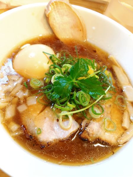 「鶏清湯ラーメン醤油」@麺匠 輪の写真