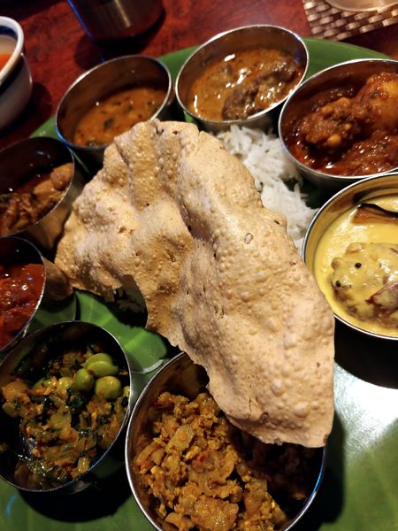 「南インドのミールス」@インド家庭料理 Singh's Kitchenの写真