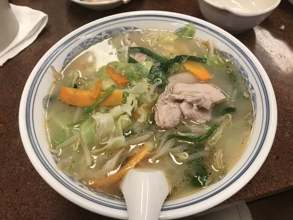 「タンメン 650円」@三ちゃん食堂の写真